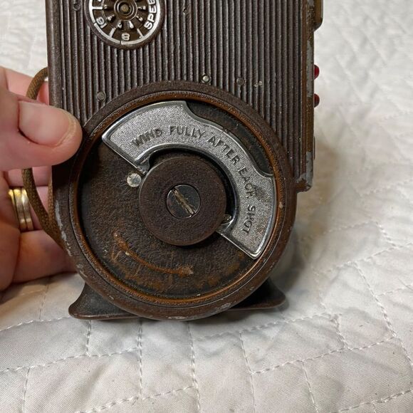 Vintage Bell & Howell Film Double Run Eight Model 134-G Cine Camera w/ Lens Case - Picture 9 of 16